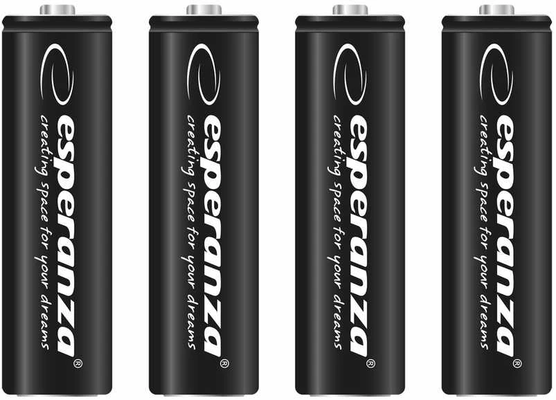 Esperanza AA 2600mAh įkraunamos baterijos, 4 vnt.