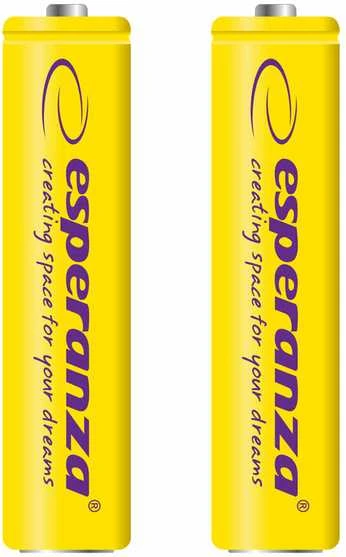 Esperanza AAA 1000mAh įkraunamos baterijos, 2 vnt.