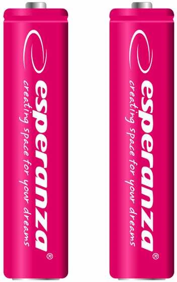 Esperanza AAA 1000mAh baterijos, 2 vnt.