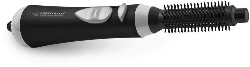 Rotating hair brush for hair Esperanza Nefertiti EBL001K (400W, juodos spalvos)