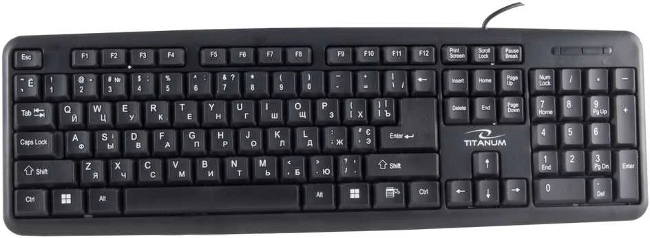 Esperanza TK101UA Titanium USB klaviatūra (ukrainietiška)