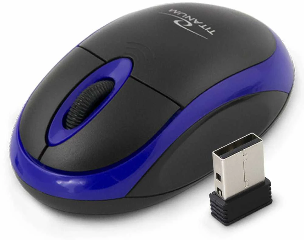 Belaidė optinė pelė Esperanza TITANUM TM116B VULTURE - 3D | 2.4 GHz| 1000 DPI