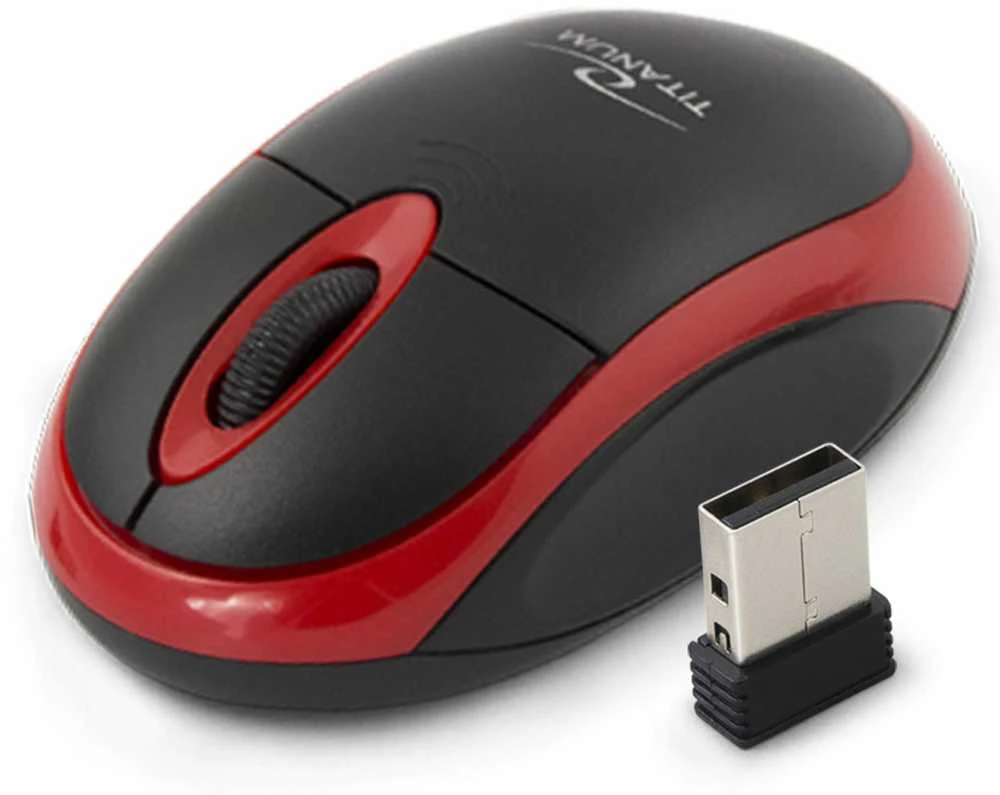 Optinė belaidė pelė Esperanza TITANUM TM116R VULTURE - 3D | 2.4 GHz| 1000 DPI