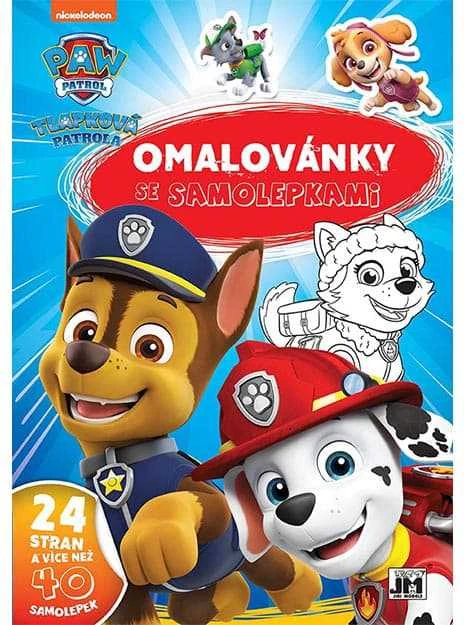Dėlionė Jiri Models A4 Paw Patrol coloring book