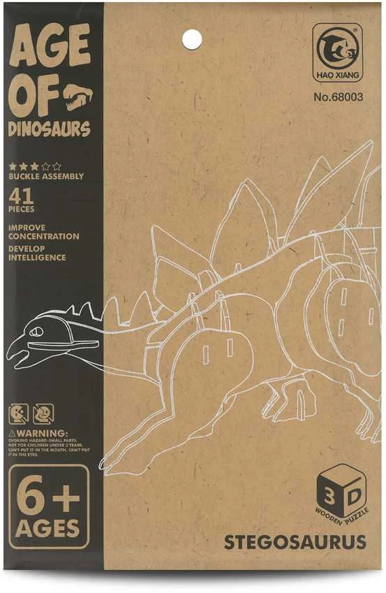 Rappa 3D dėlionė Stegosaurus