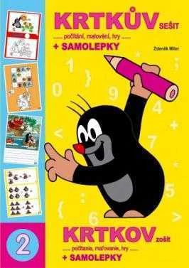 Dėlionė Rappa A4 book Mole s notebook coloring page