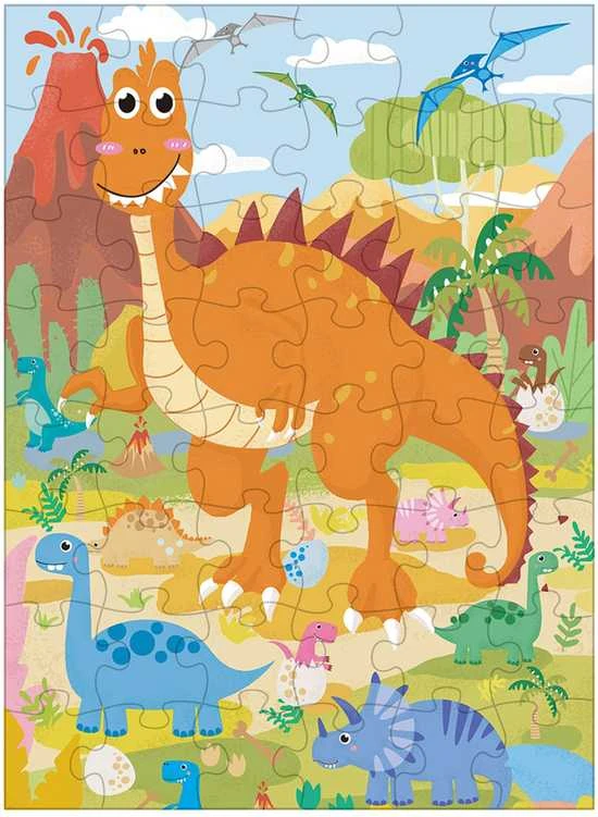 Rappa Dinozaurų dėlionė, 48 detalės