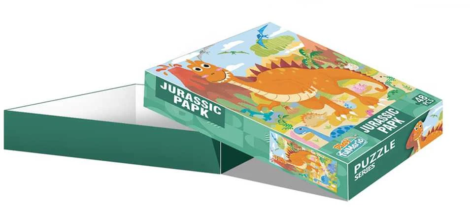 Rappa Dinozaurų dėlionė, 48 detalės