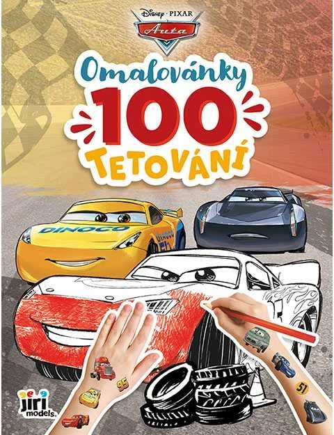 Jiri Models Coloring book and 100 CARS tattoos - Cars