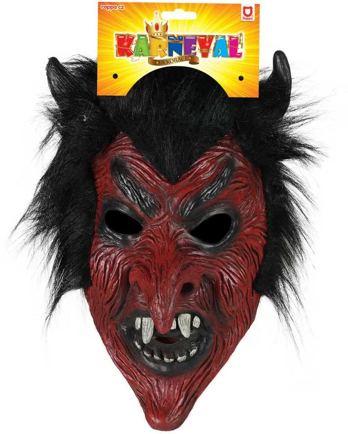 Dėlionė Rappa Devil mask with hair for adults