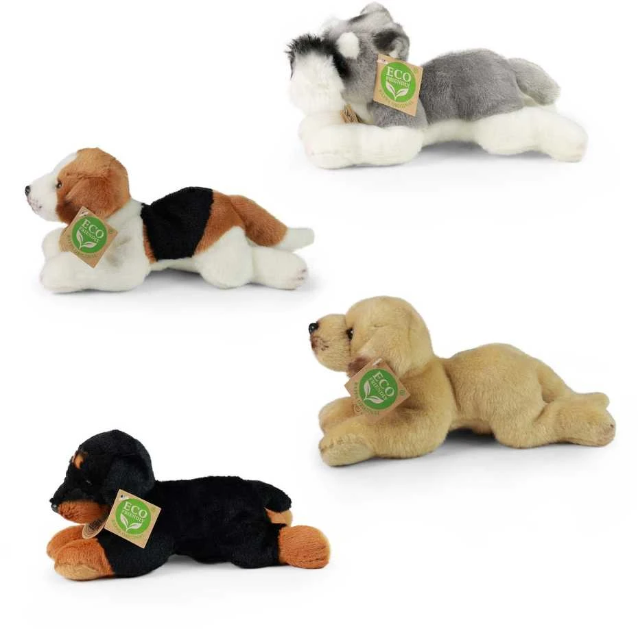 Rappa Plush dogs assort 22 cm ECO-FRIENDLY