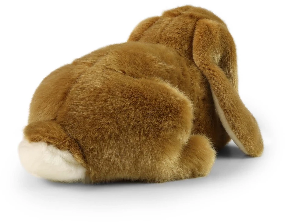 Dėlionė Rappa Plush ruda rabbit 25 cm ECO-FRIENDLY