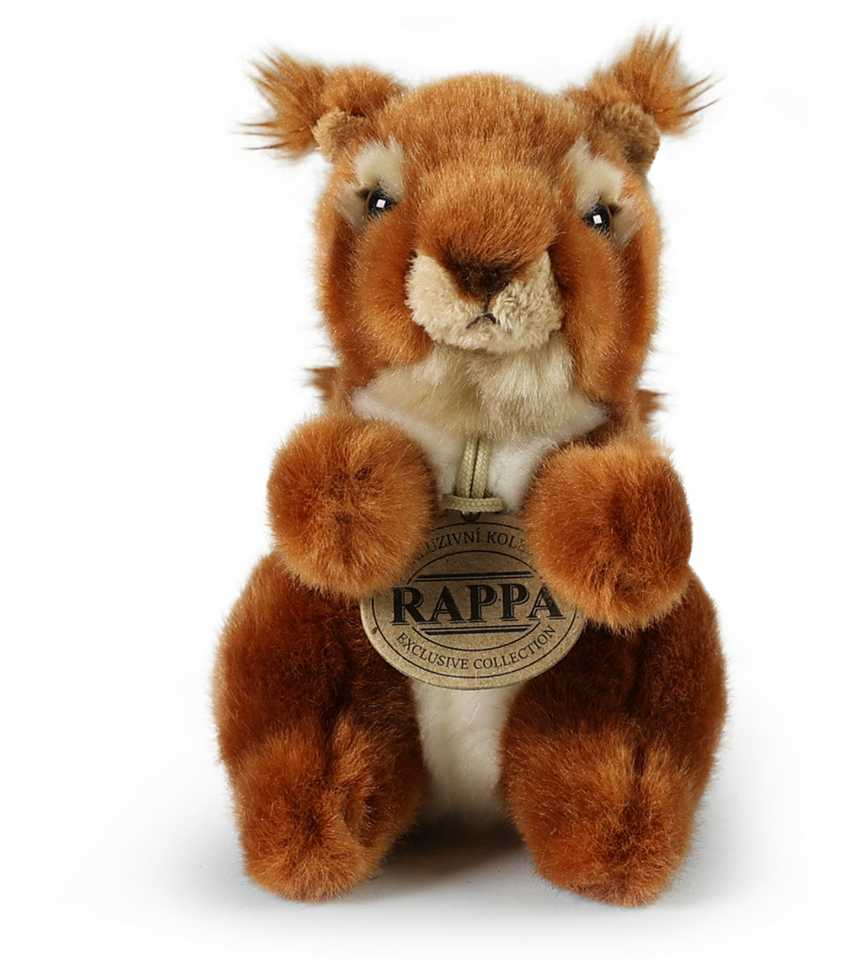 Rappa Eco-Friendly Pliušinis žaislas - voverė, 16 cm aprašymas - Prekės nuotrauka