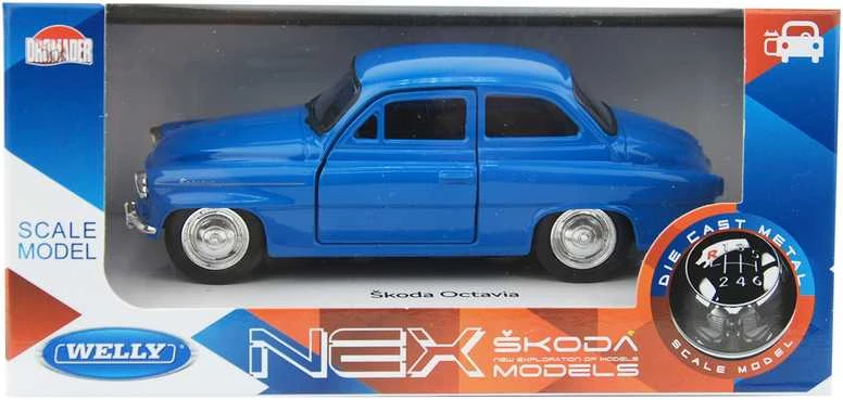 Dėlionė Rappa WELLY MODELS 1:34-39 Skoda Octavia 1959m