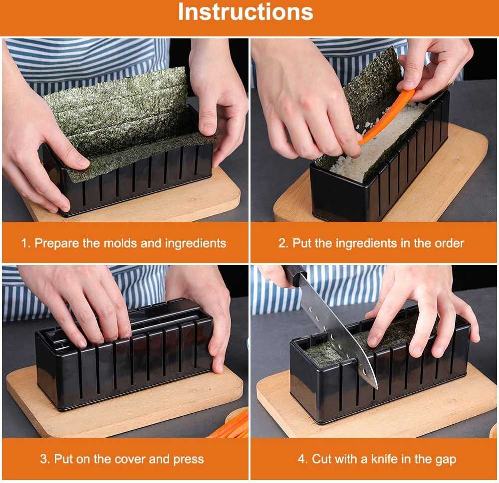 Sushi gaminimo rinkinys 11 in 1