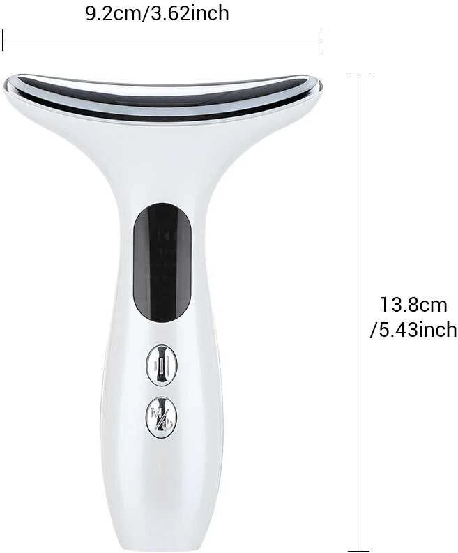 Veido kaklo masažuoklis Neck beauty device, baltas