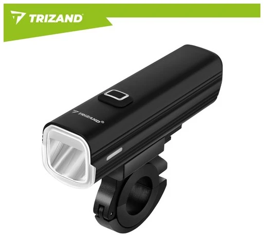 1000 lm LED dviračio žibintas + „Trizand“ galinis žibintas