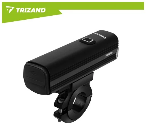 1000 lm LED dviračio žibintas + „Trizand“ galinis žibintas