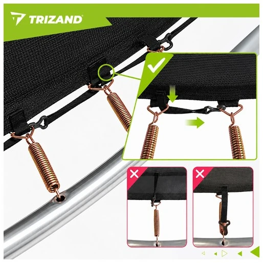 Trampoline 366cm HQ Trizand