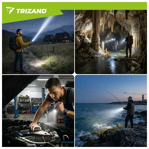 800lm Trizand 26950 tactical prožektorius