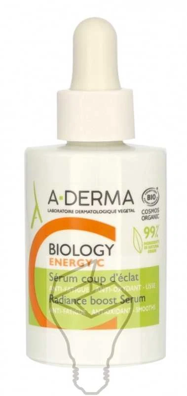 A-Derma Biology Energy C Radiance Boost serumai, 30 ml