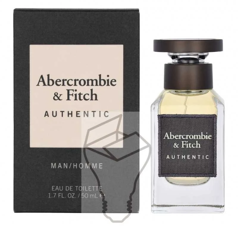 Abercrombie & Fitch Authentic Men EDT tualetinis vanduo vyrams, 50 ml