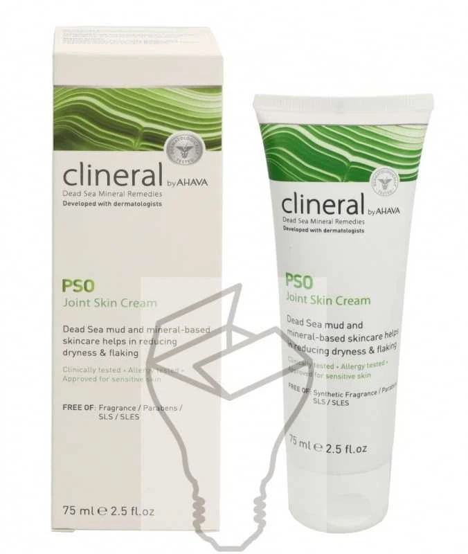 AHAVA Intensyvus drėkinamasis kremas "Clineral PS0" (sąnarių odos kremas) 75 ml