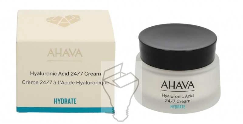 AHAVA Hydrate Hyaluronic Acid 24/7 Kreminis veido kremas su hialurono rūgštimi, 50 ml