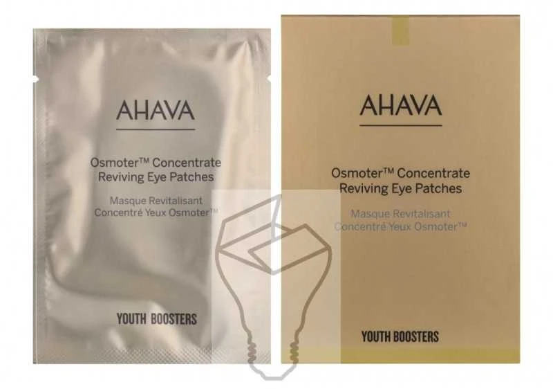 AHAVA Dead Sea Osmoter™ akių kontūro kaukės, 6 vnt.