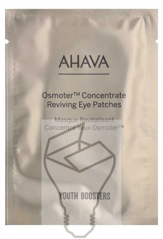 AHAVA Dead Sea Osmoter™ akių kontūro kaukės, 6 vnt.