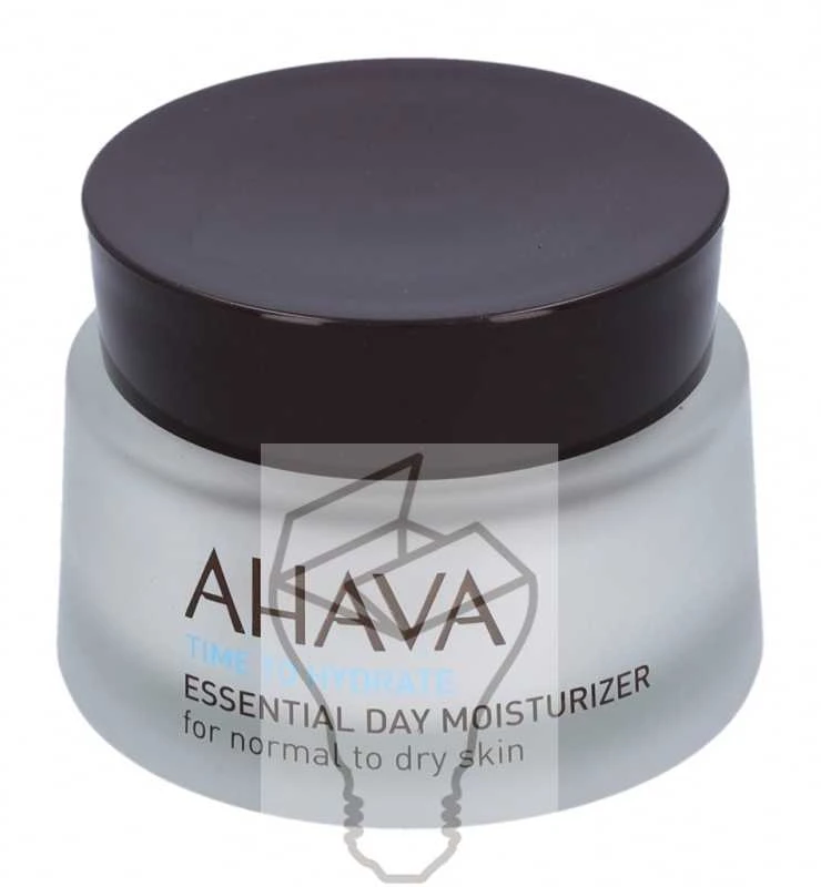 AHAVA Time To Hydrate Essential Day Moisturizer drėkinamasis kremas normaliai/sausai veido odai, 50 ml