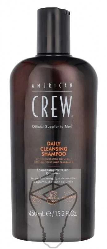 „American Crew Daily Cleansing“ plaukų šampūnas atgaivinimui, 450 ml