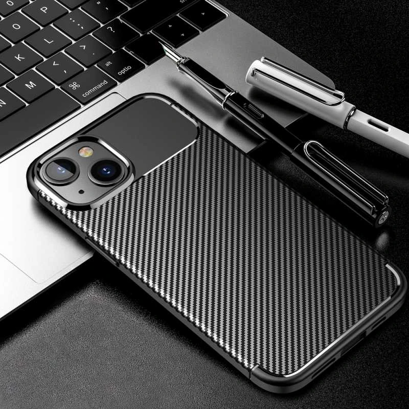 Telforceone Anglies juodos spalvos "Google Pixel 9a" dėklas