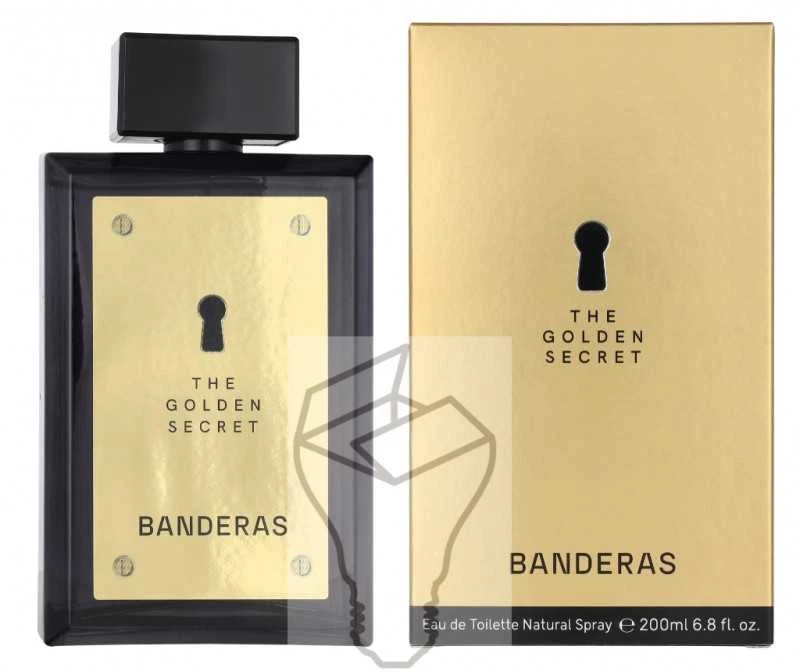 Antonio Banderas The Golden Secret EDT tualetinis vanduo vyrams, 200 ml