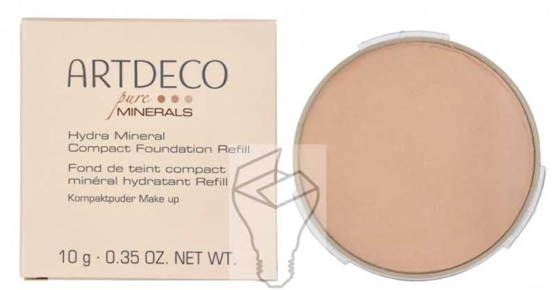Artdeco Pure Minerals Hydra Mineral Compact Foundation Refill Makeup moterims, 10 g
