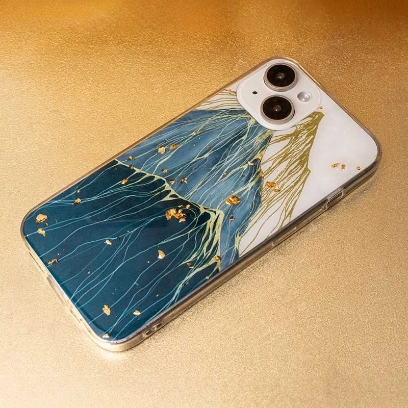 TFO Auksinis "Gold Glam" dėklas iPhone 15 6,1 kalnas