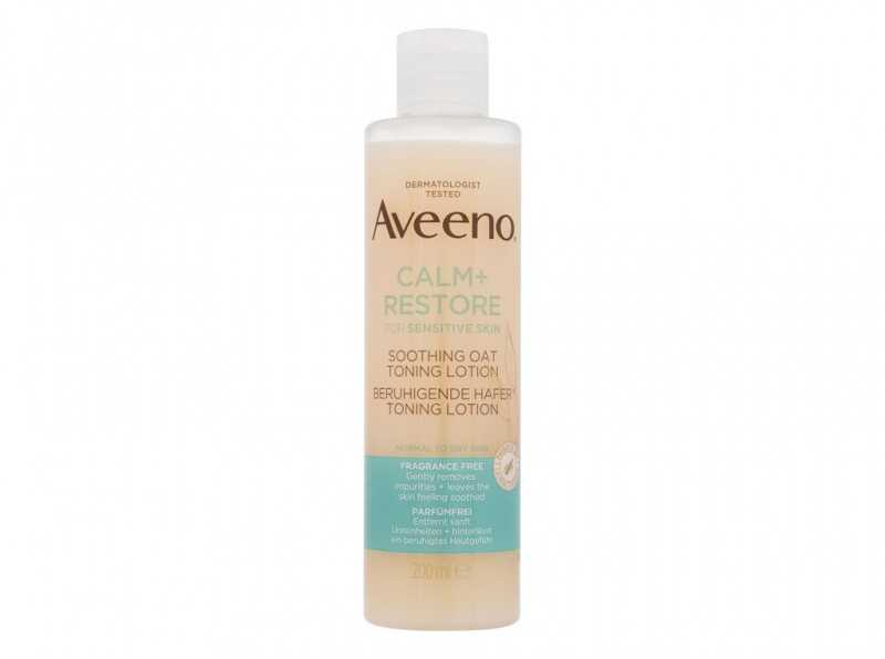 Aveeno Calm + Restore Soothing Oat Toning Lotion Veido losjonas ir Purškiklis