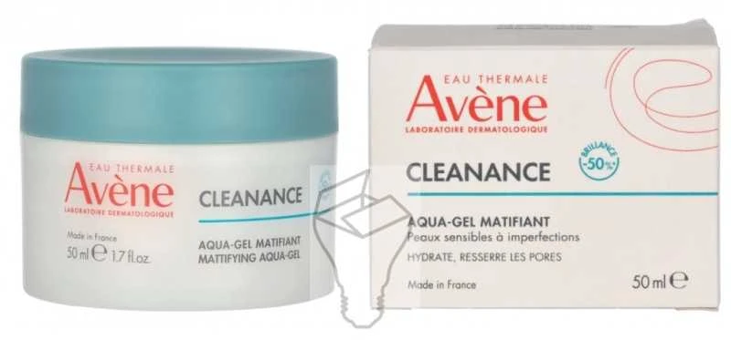 Avene Cleanance Aqua-Mattifying Aqua-Gel matinis gelis 50ml