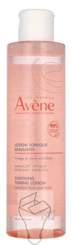 Avene Eau Thermale Soothing Toning Lotion raminantis tonikas veidui, 200 ml