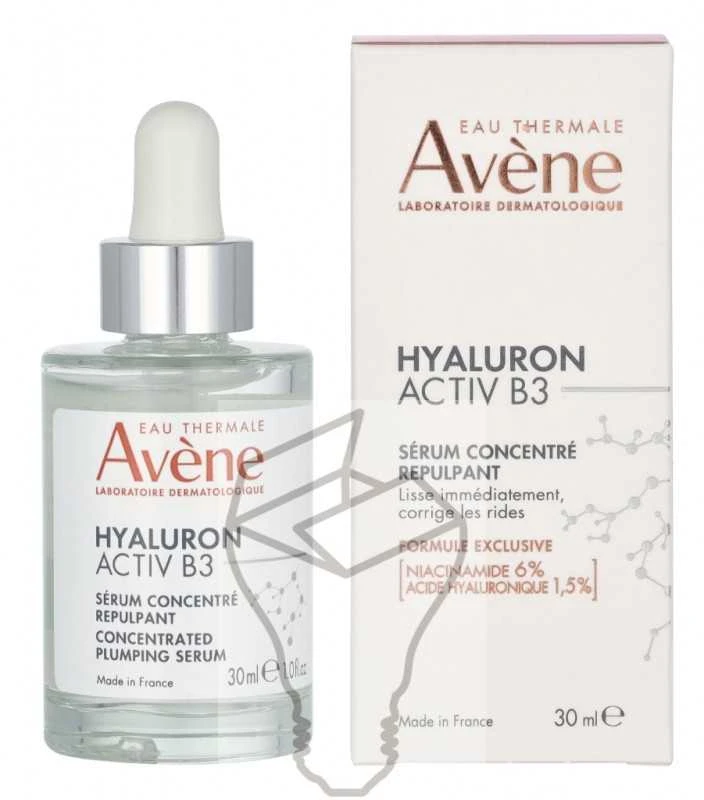 „Avene Hyaluron Activ B3 Volumising Concentrate Serum“ veido serumas 30ml