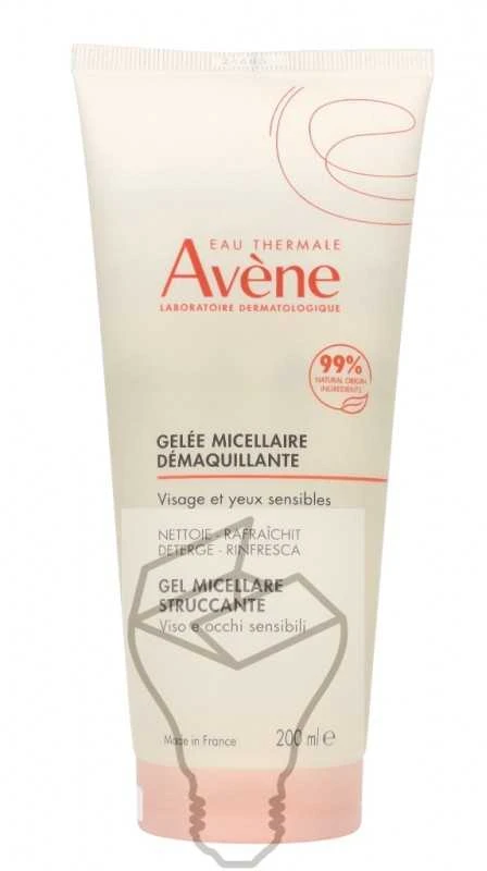 Avene Makeup Removing Micellar Gel micelinis makiažo valymo gelis, 200 ml