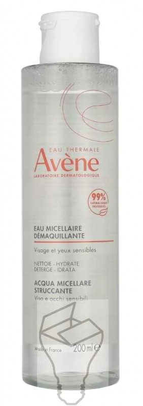 Avene Makeup Removing Micellar Vanduo micelinis vanduo makiažo valymui, 200 ml