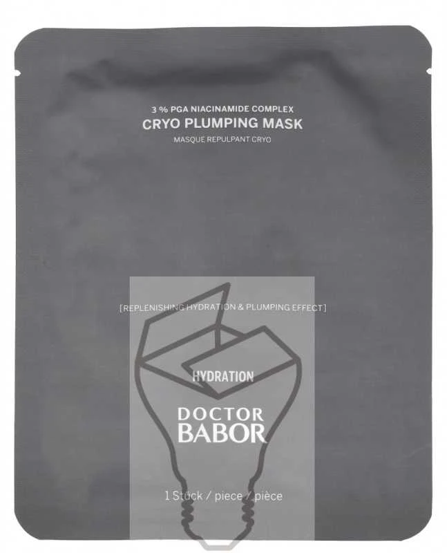 Babor Doctor Babor Hydration Cryo Plumping Mask drėkinanti lakštinė veido kaukė