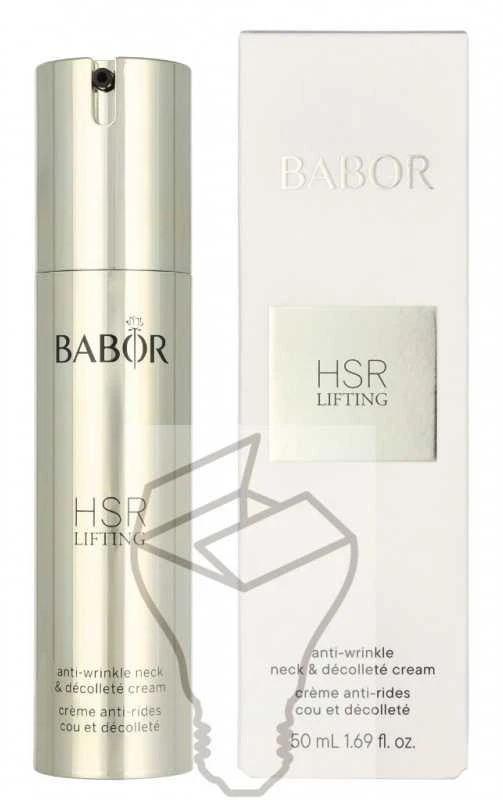 Babor HSR Lifting Extra Firming Neck & Decollete Kreminis stangrinamasis kremas kaklui ir dekoltė sričiai, 50 ml