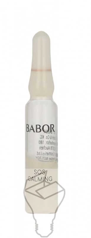 Babor SOS Calming Ampoule Concentrates raminančios ampulės veidui, 7 x 2 ml