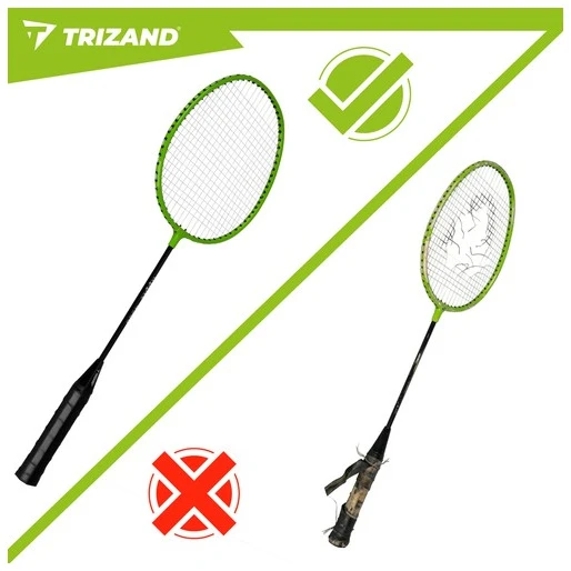 Badmintono rinkinys dėkle - 8 dalys Trizand