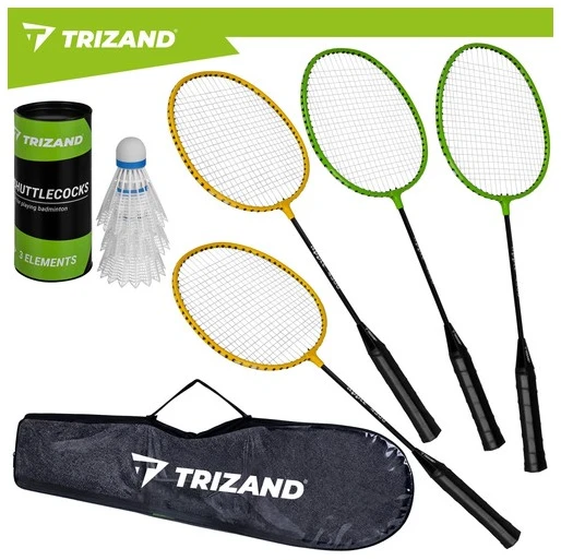 Badmintono rinkinys dėkle - 8 dalys Trizand