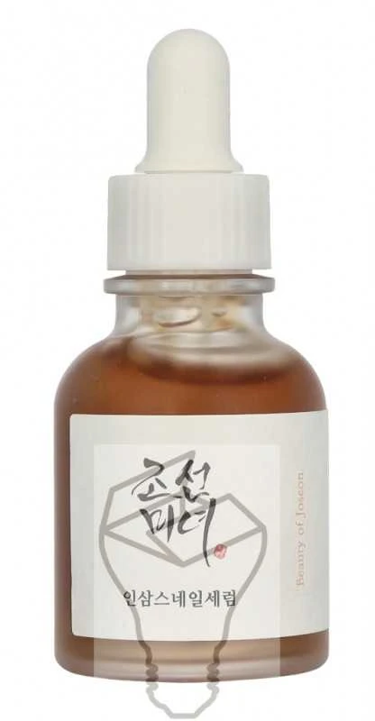 Beauty of Joseon Ginseng + Snail Mucin Revive Serum atkuriantis serumas veidui su ženšeniu ir sraigių mucinu, 30 ml