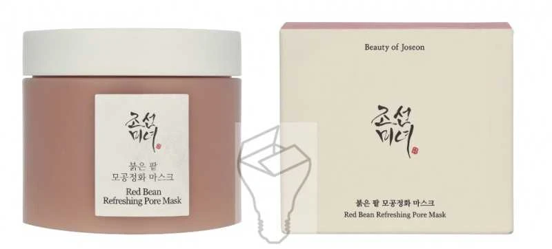 Beauty of Joseon Raudona Bean Refreshing Pore Face Mask veido kaukė, 140 ml