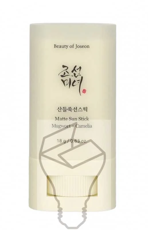 Beauty of Joseon Matte Sun Stick Mugwort + Camelia SPF 50+ PA++++ apsauginis pieštukas nuo saulės, 18 g